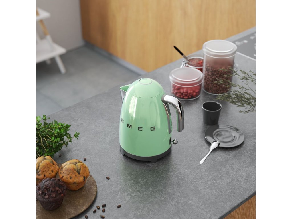 Smeg Elektrisk vattenkokare KLF03PGEU 1,7 l, pastellgrön