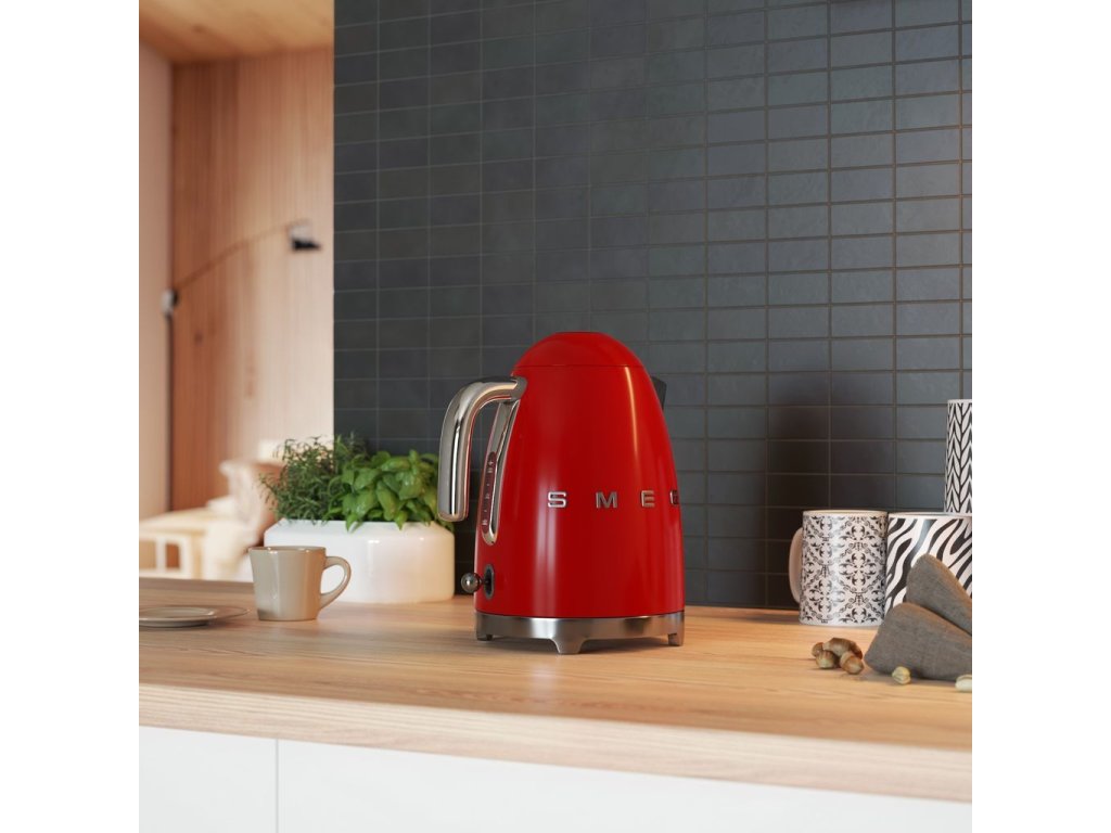 Smeg Elektrisk vattenkokare KLF03RDEU 1,7 l, röd