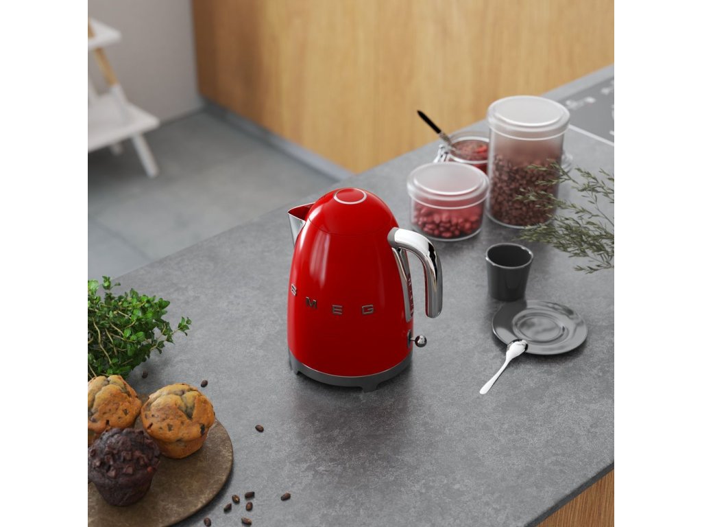 Smeg Elektrisk vattenkokare KLF03RDEU 1,7 l, röd