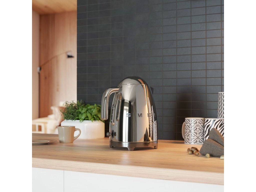 Smeg Elektrisk vattenkokare KLF03SSEU 1,7 l, krom