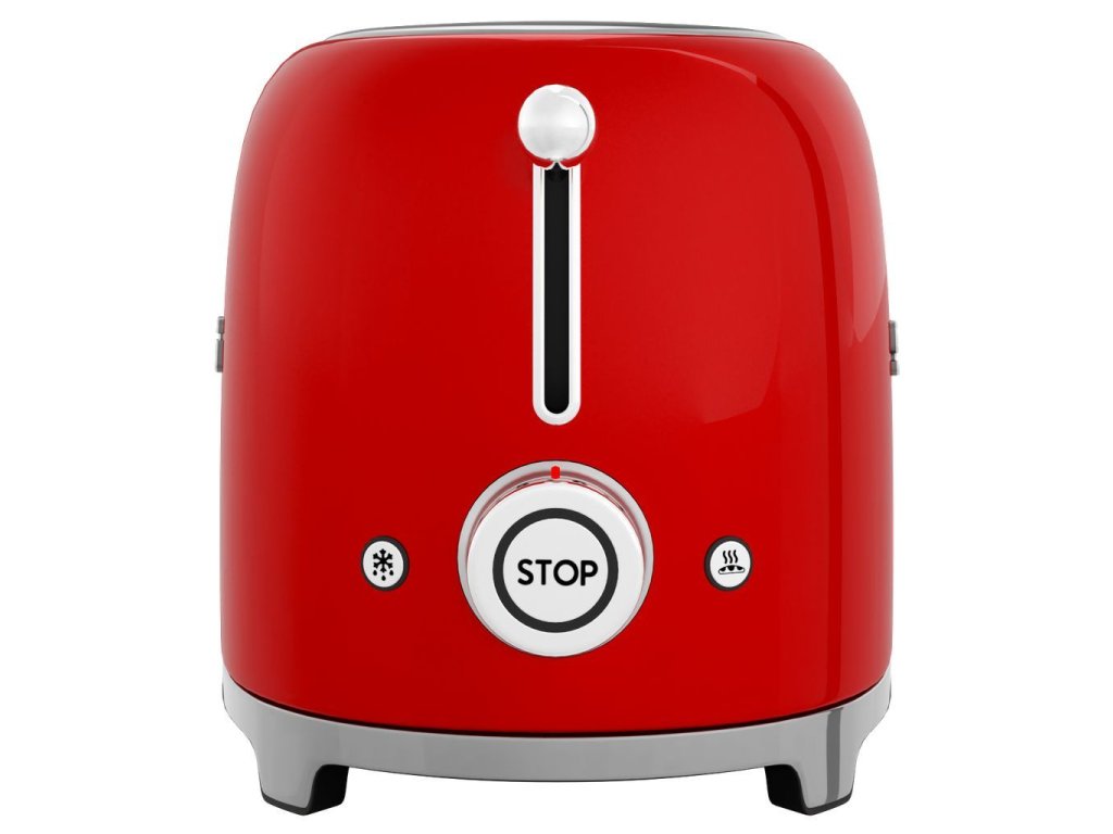 Smeg Brödrost TSF01RDEU 2 skiva, röd