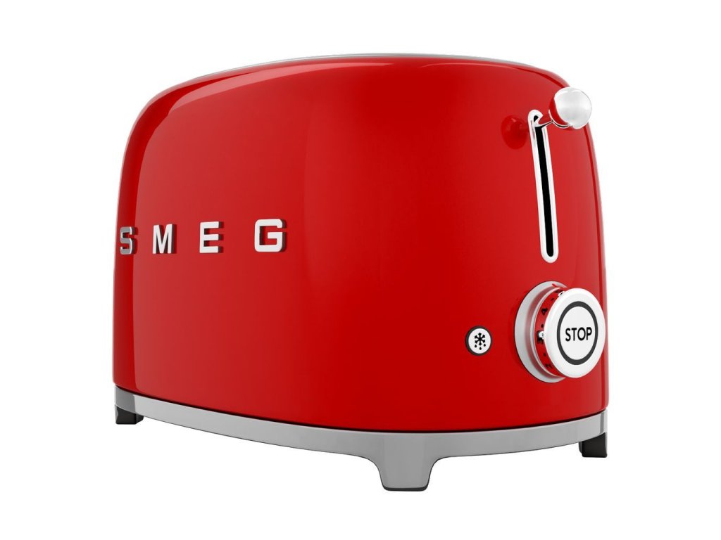 Smeg Brödrost TSF01RDEU 2 skiva, röd