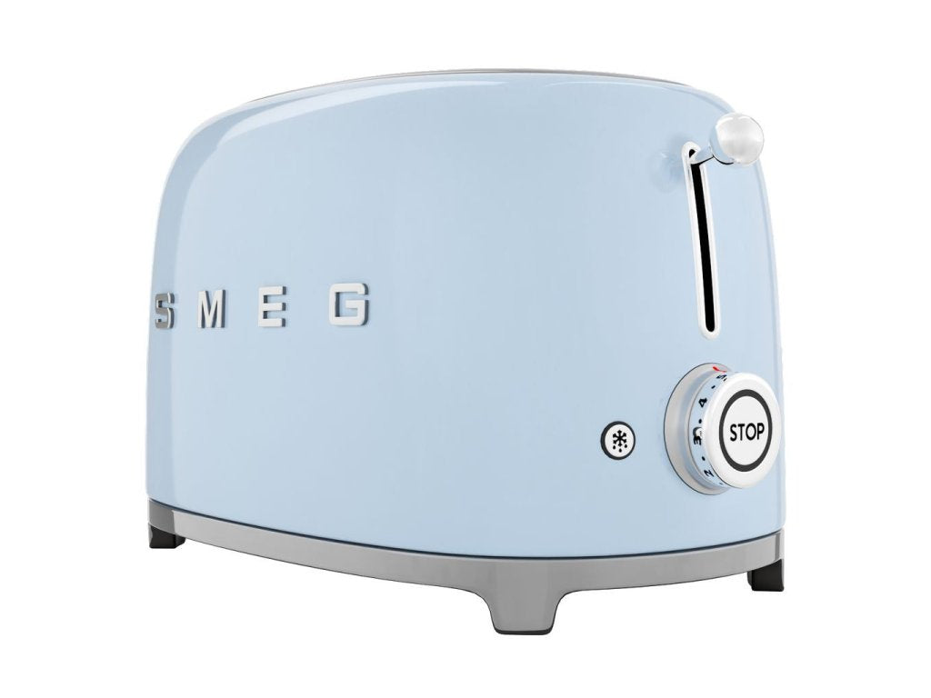 Smeg Brödrost TSF01PBEU, 2 skivor, pastellblått