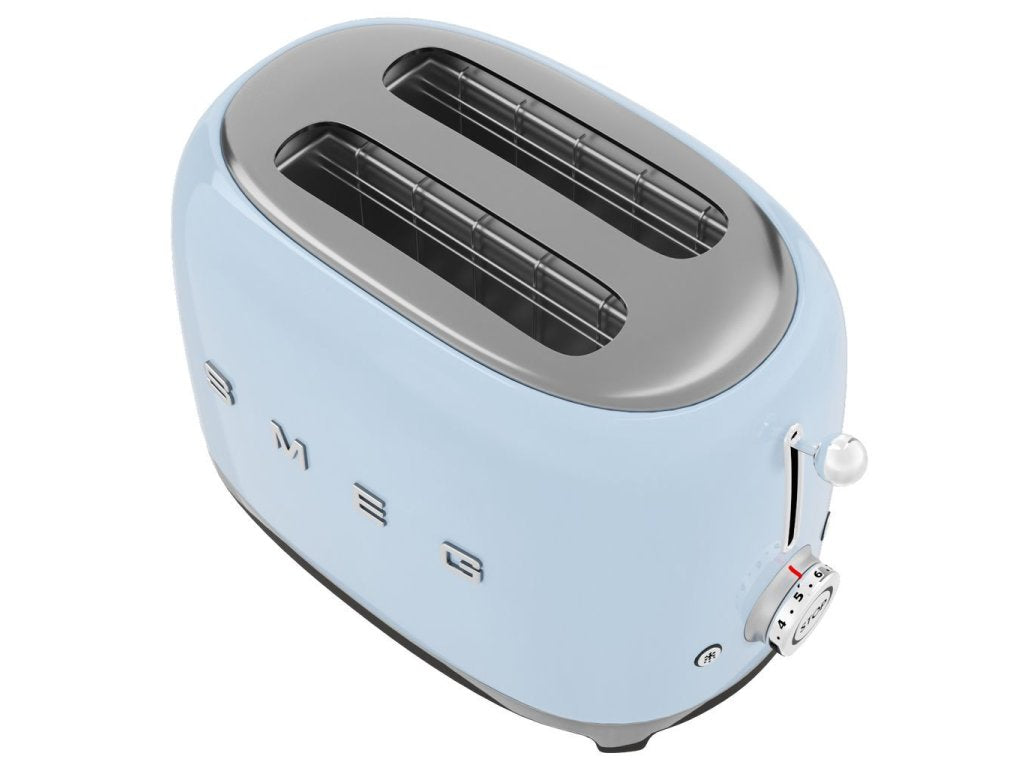Smeg Brödrost TSF01PBEU, 2 skivor, pastellblått