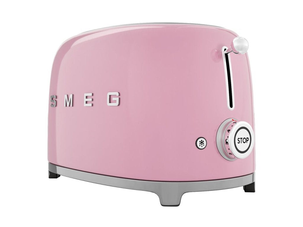 Smeg Brödrost TSF01PKEU, 2 skivor, pastellrosa