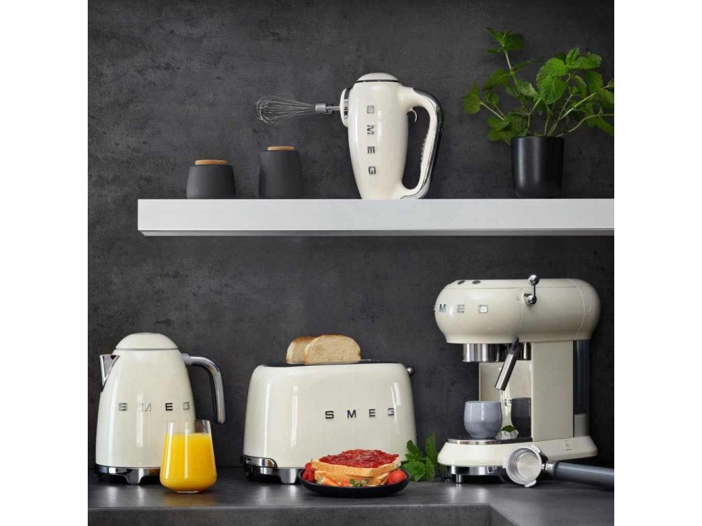 Smeg Brödrost TSF01PGEU, 2 skivor, pastellgrön