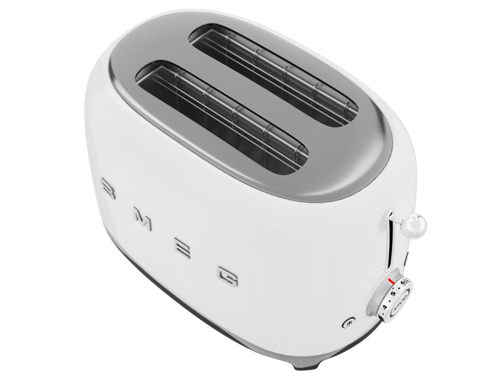 Smeg Brödrost TSF01WHEU, 2 skivor, vit