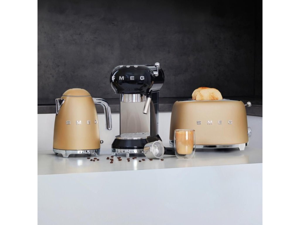 Smeg Brödrost TSF01WHEU, 2 skivor, vit