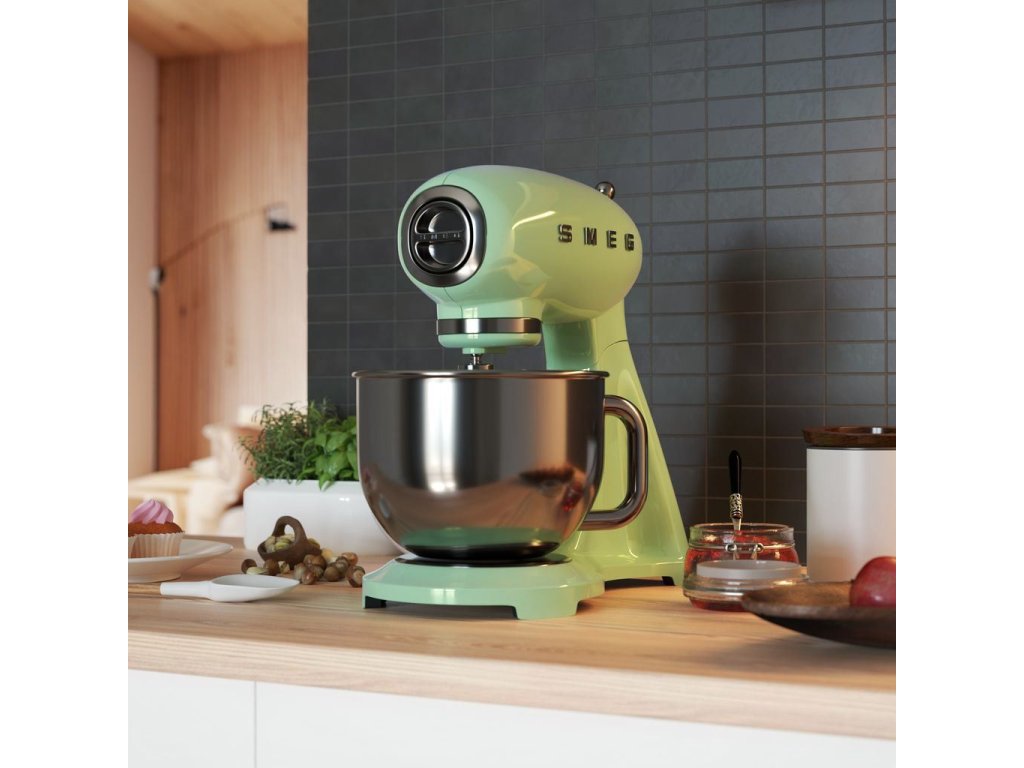 Smeg Hushållsassistent SMF03PGEU pastellgrön
