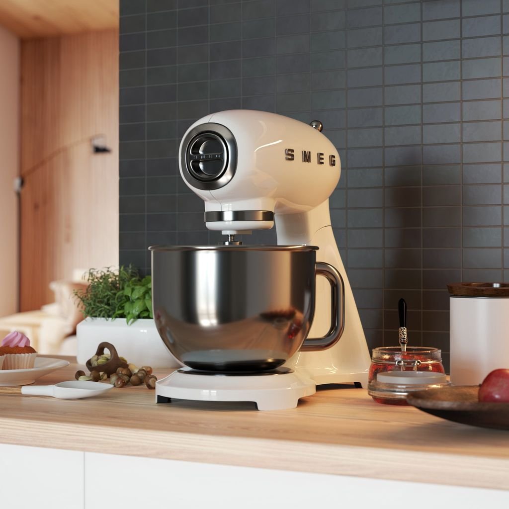 Smeg Hushållsassistent SMF03WHEU, vit