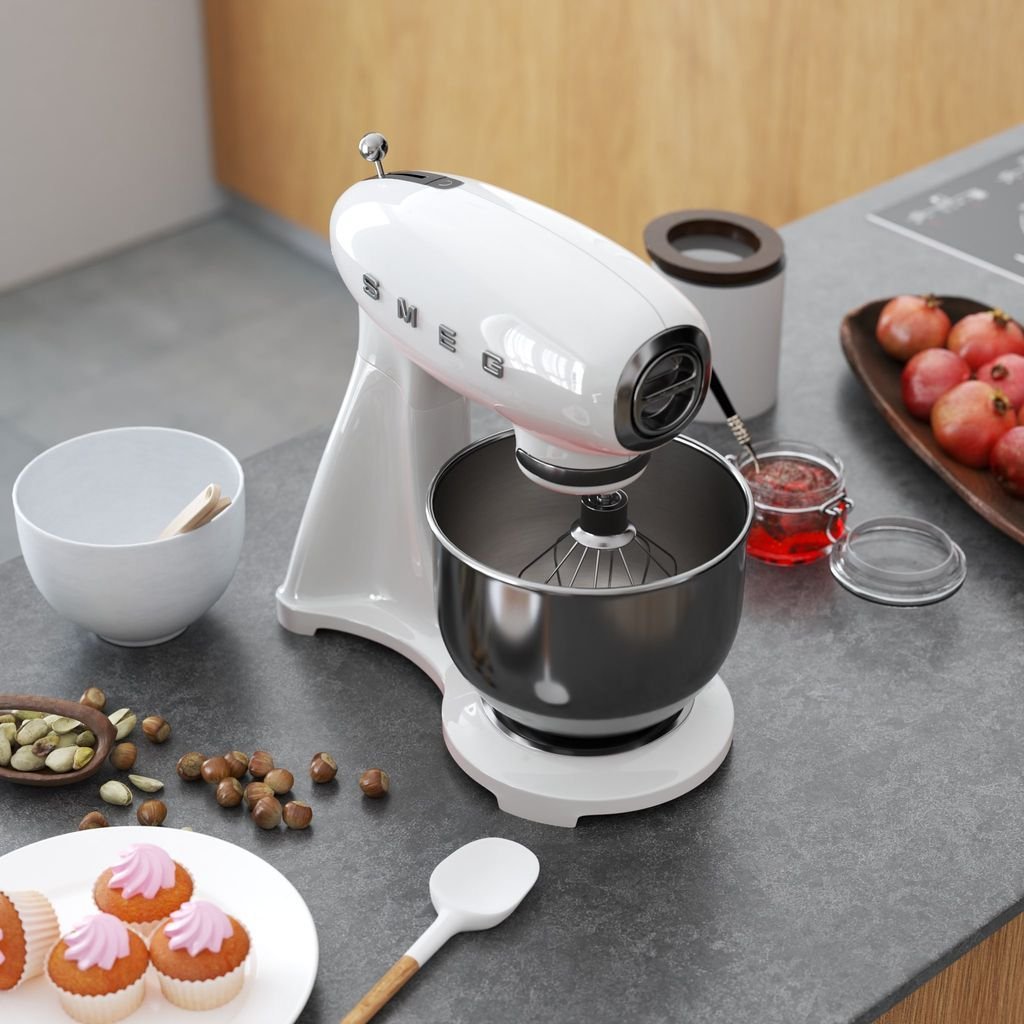 Smeg Hushållsassistent SMF03WHEU, vit