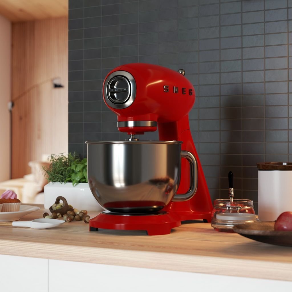 Smeg Hushållsassistent SMF03RDEU röd