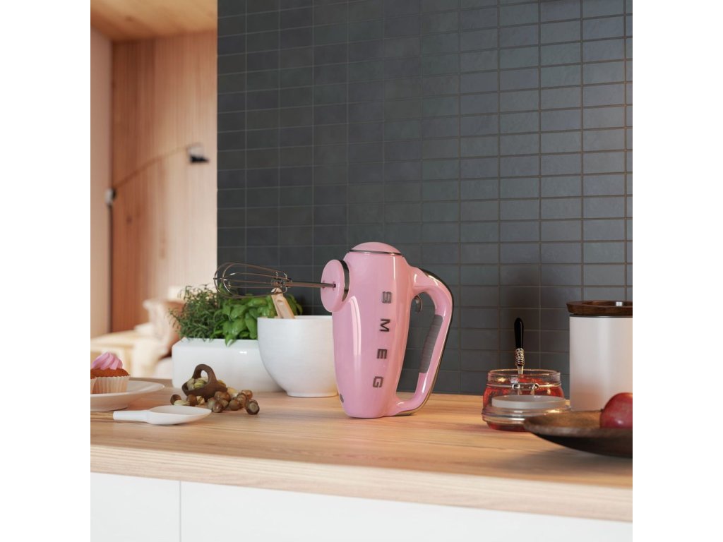 Smeg Handmixer HMF01PKEU pastellrosa