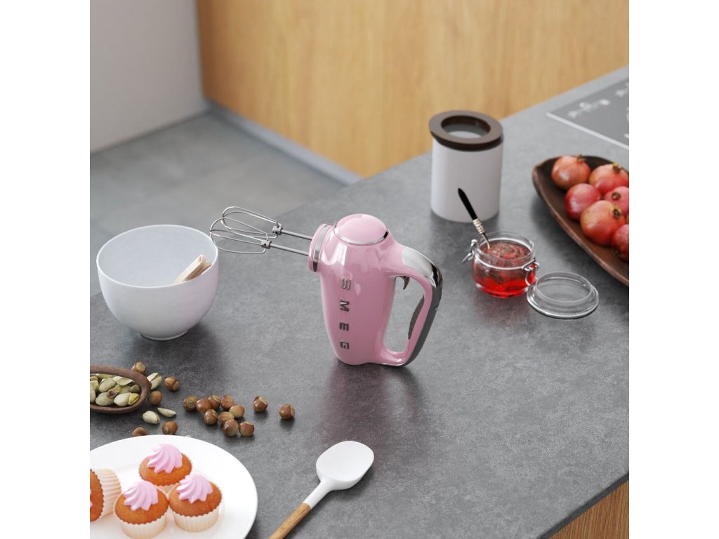 Smeg Handmixer HMF01PKEU pastellrosa