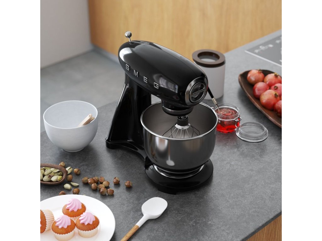 Smeg Hushållsassistent SMF03BLEU svart