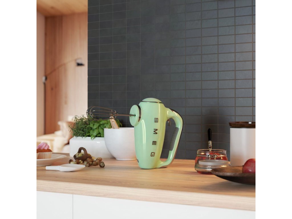 Smeg Elvisp HMF01PGEU pastellgrön