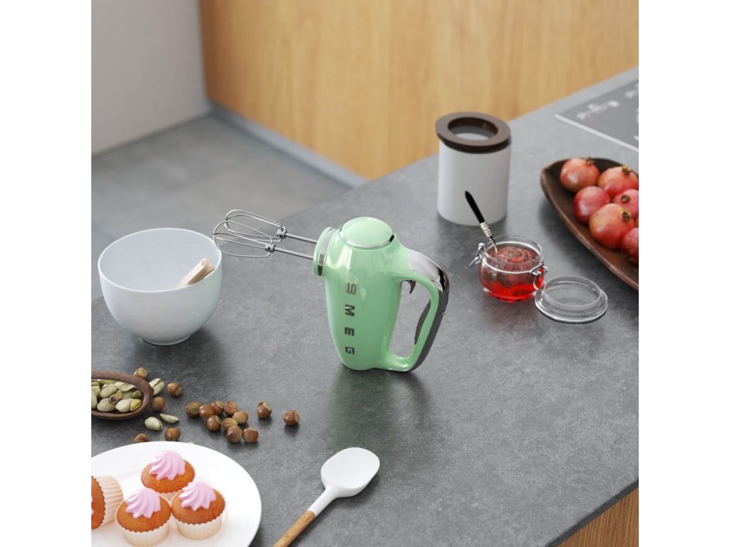 Smeg Elvisp HMF01PGEU pastellgrön