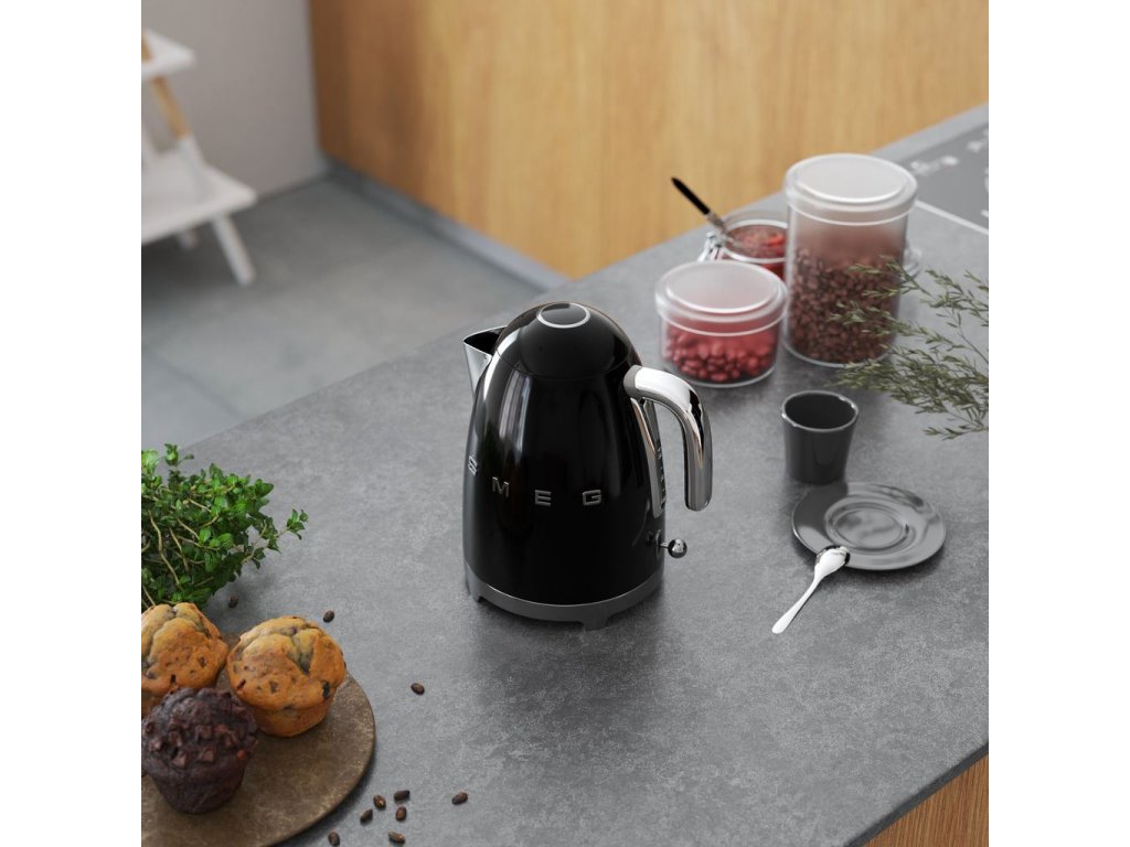 Smeg Elektrisk vattenkokare KLF03BLEU 1,7 l, svart