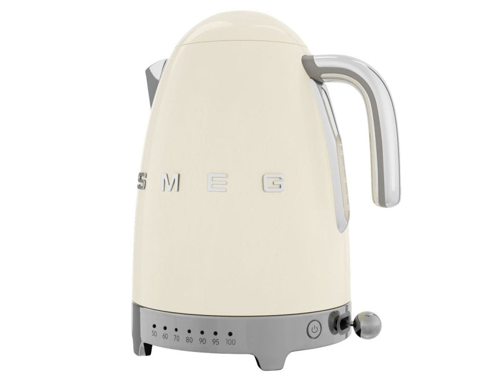 Smeg Vattenkokare med temperaturkontroll KLF04CREU 1,7 l, gräddvit