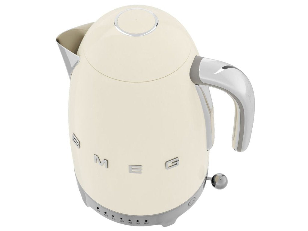 Smeg Vattenkokare med temperaturkontroll KLF04CREU 1,7 l, gräddvit