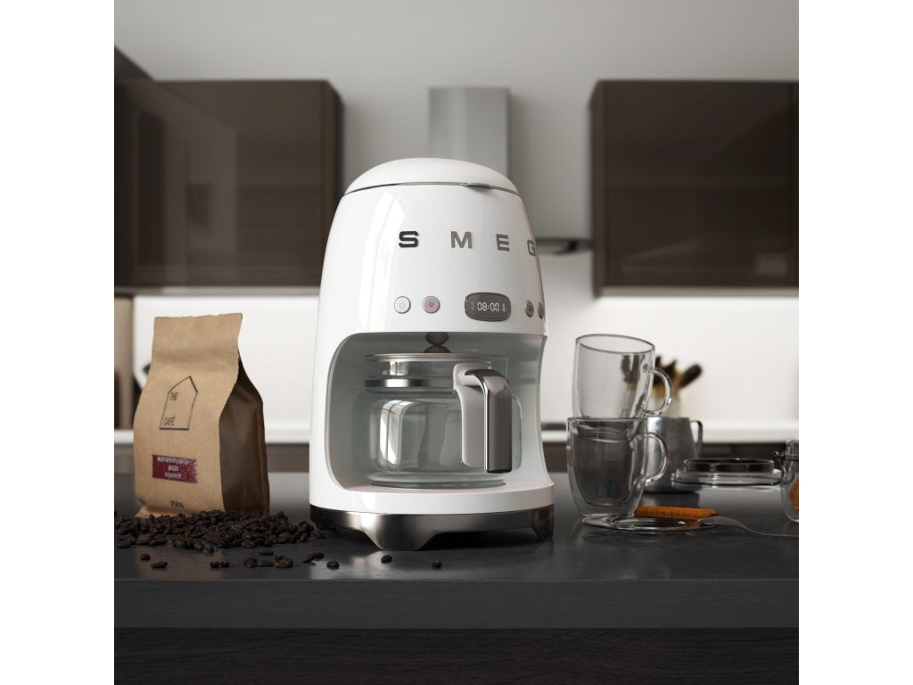 Smeg Kaffebryggare DCF02WHEU, vit