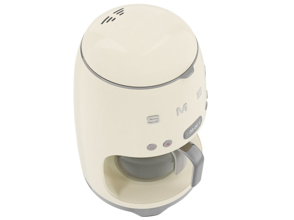 Smeg Kaffebryggare DCF02CREU, gräddvit