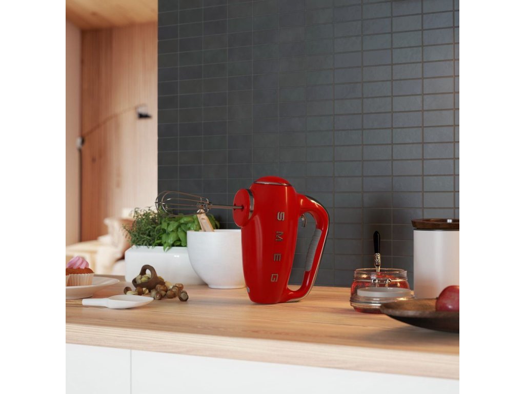Smeg Elvisp HMF01RDEU, röd
