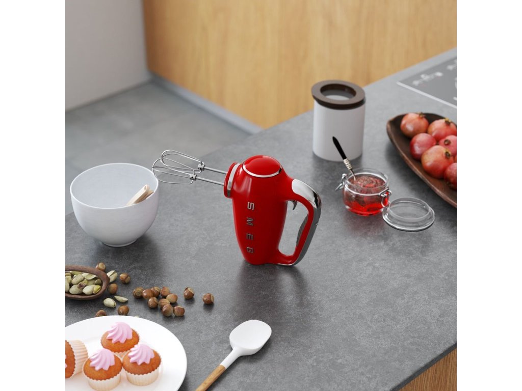 Smeg Elvisp HMF01RDEU, röd