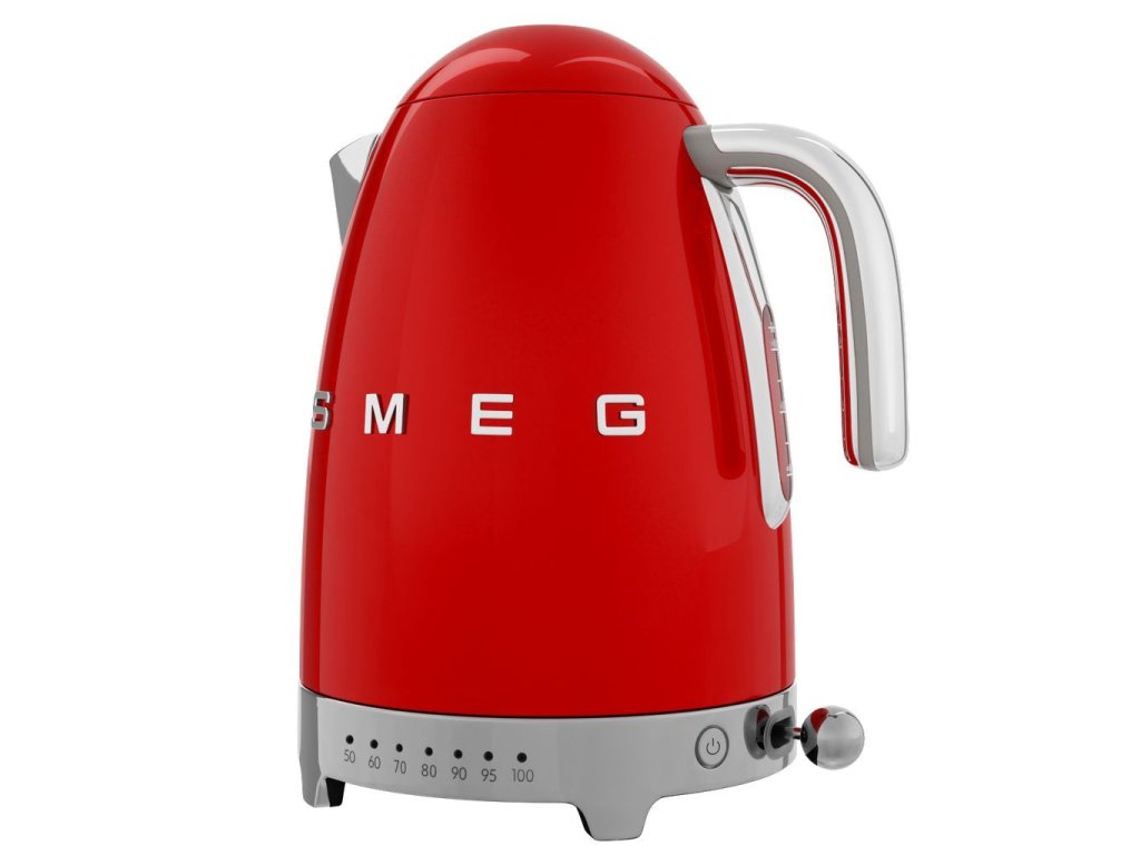 Smeg Vattenkokare med temperaturkontroll KLF04RDEU 1,7 l, röd