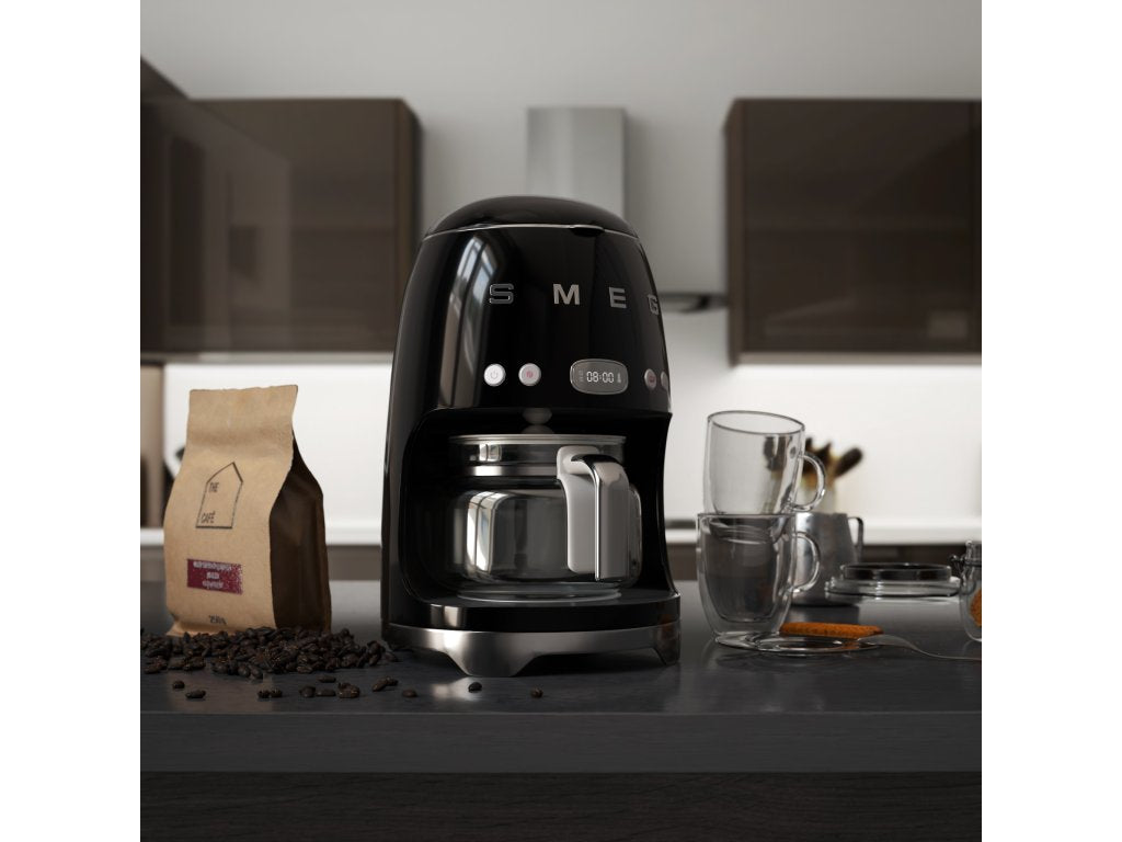 Smeg Kaffebryggare DCF02BLEU svart