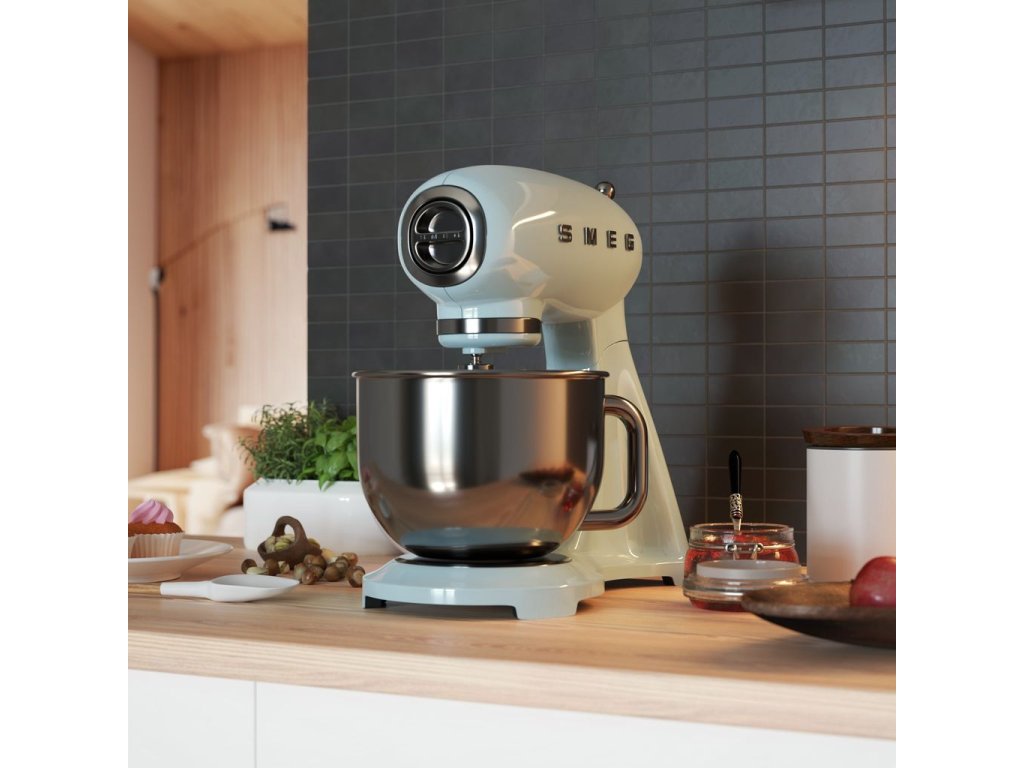 Smeg Hushållsassistent SMF03PBEU, pastellblå