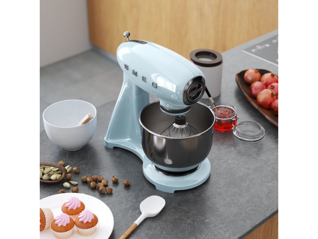 Smeg Hushållsassistent SMF03PBEU, pastellblå