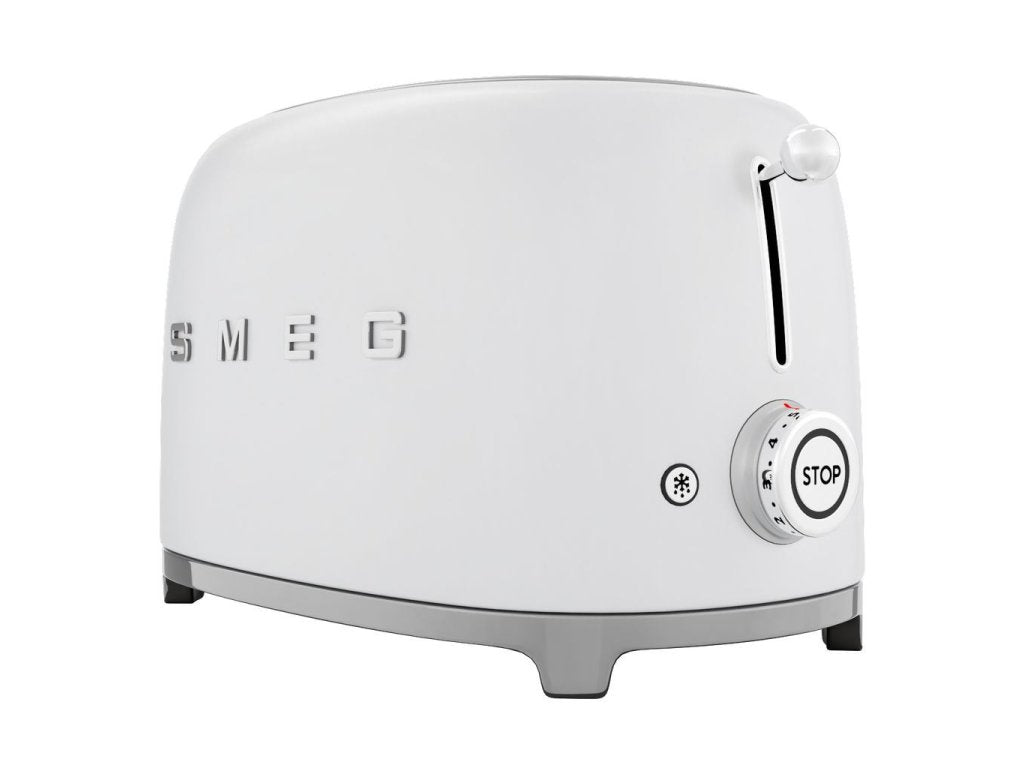 Smeg Brödrost TSF01WHMEU, 2 skivor, matt vit