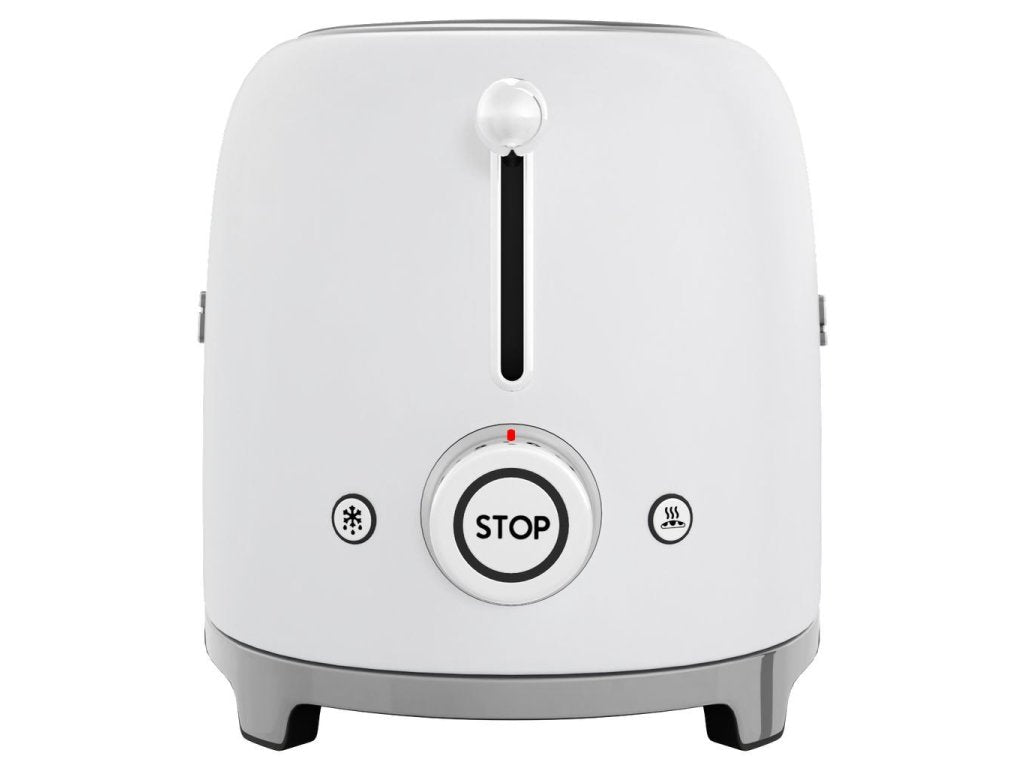 Smeg Brödrost TSF01WHMEU, 2 skivor, matt vit