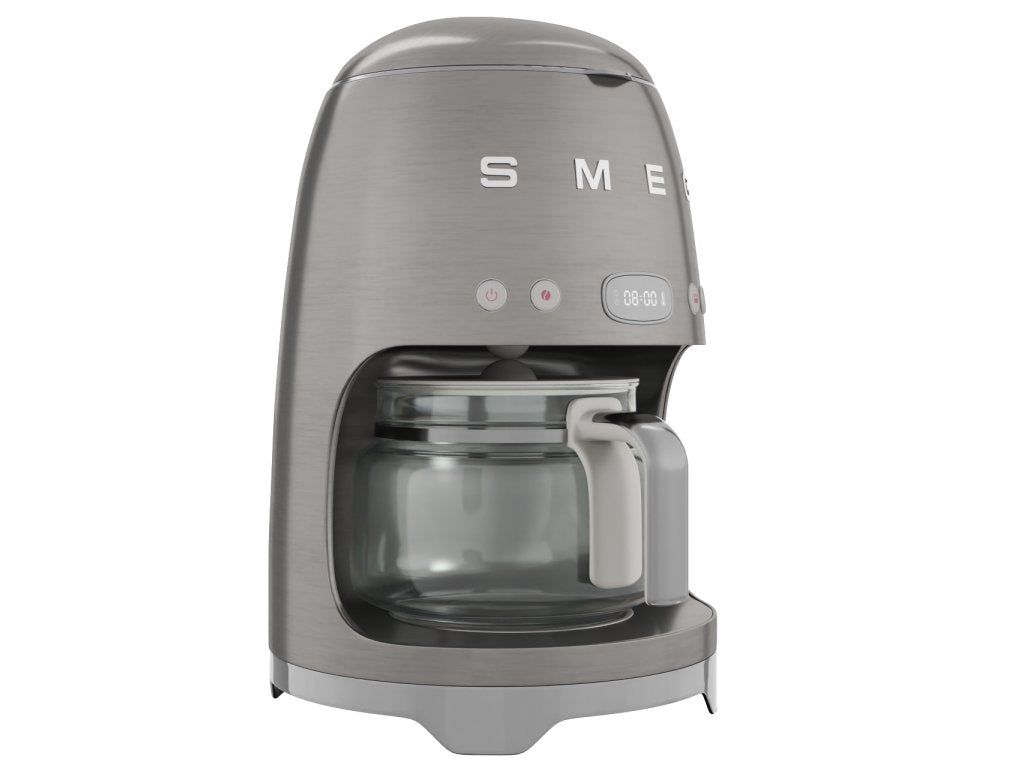 Smeg Kaffebryggare 50'S STYLE DCF02SSEU, mattgrå