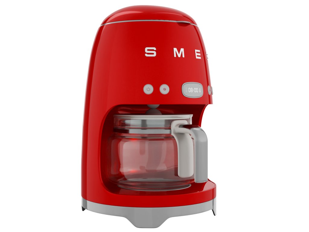Smeg Kaffebryggare 50'S STYLE DCF02RDEU, röd