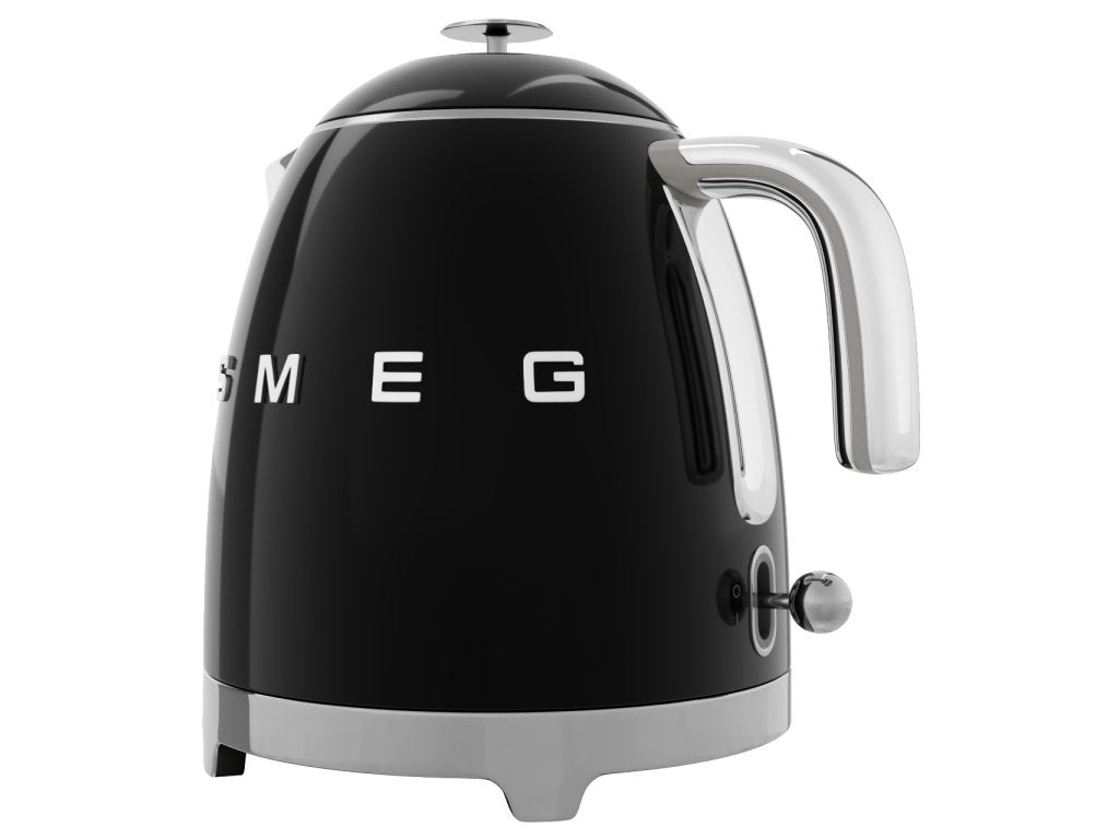 Smeg Elektrisk vattenkokare 50'S STYLE MINI KLF05BLEU, 800 ml, svart