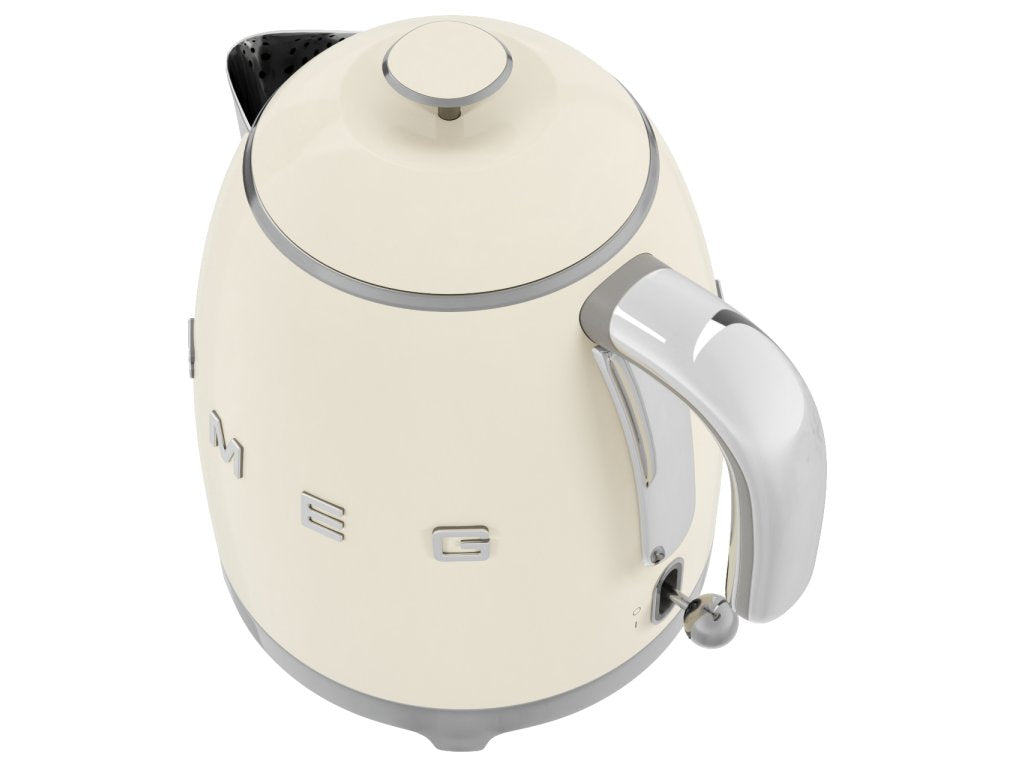 Smeg Elektrisk vattenkokare 50'S STYLE MINI KLF05CREU, 800 ml, grädde