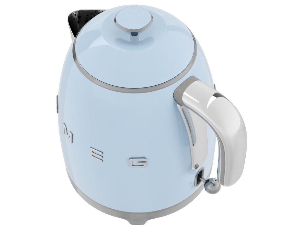 Smeg Elektrisk vattenkokare 50'S STYLE MINI KLF05PBEU, 800 ml, pastellblå
