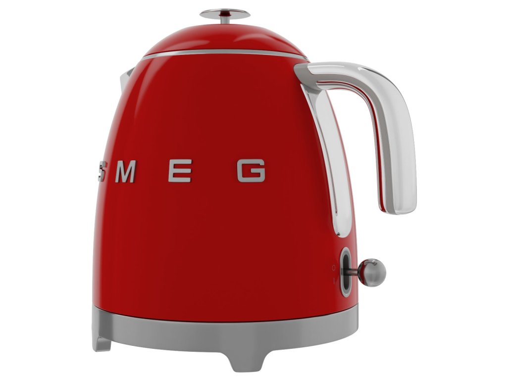 Smeg Elektrisk vattenkokare 50'S STYLE MINI KLF05RDEU, 800 ml, röd