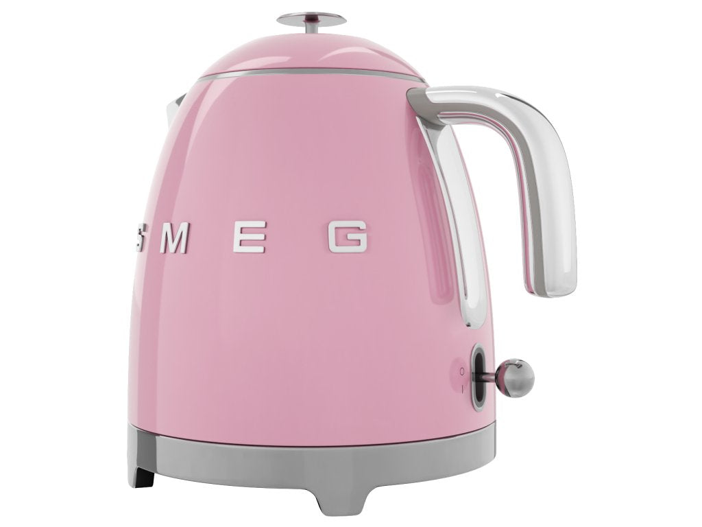 Smeg Elektrisk vattenkokare 50'S STYLE MINI KLF05PKEU, 800 ml, pastellrosa