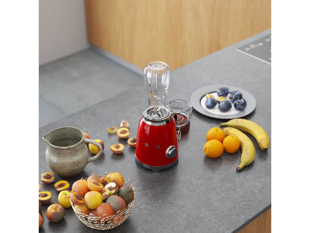 Smeg Smoothiemaskin 50'S STYLE PBF01RDEU, röd