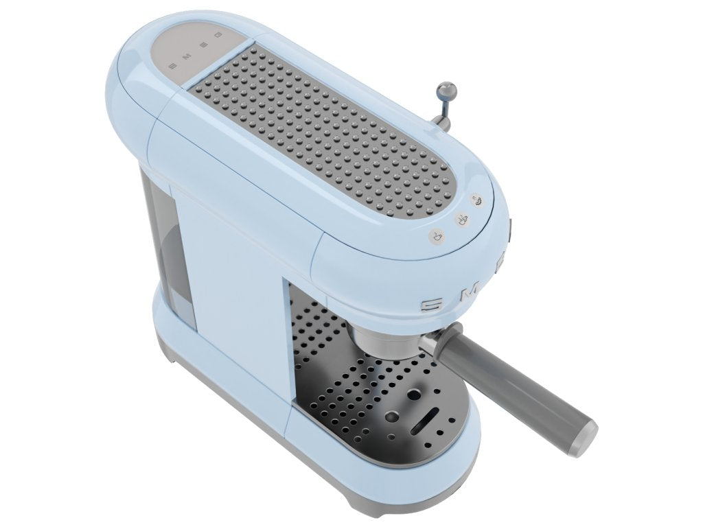 Smeg Halvautomatisk kaffemaskin 50'S STYLE ECF01PBEU, pastellblå