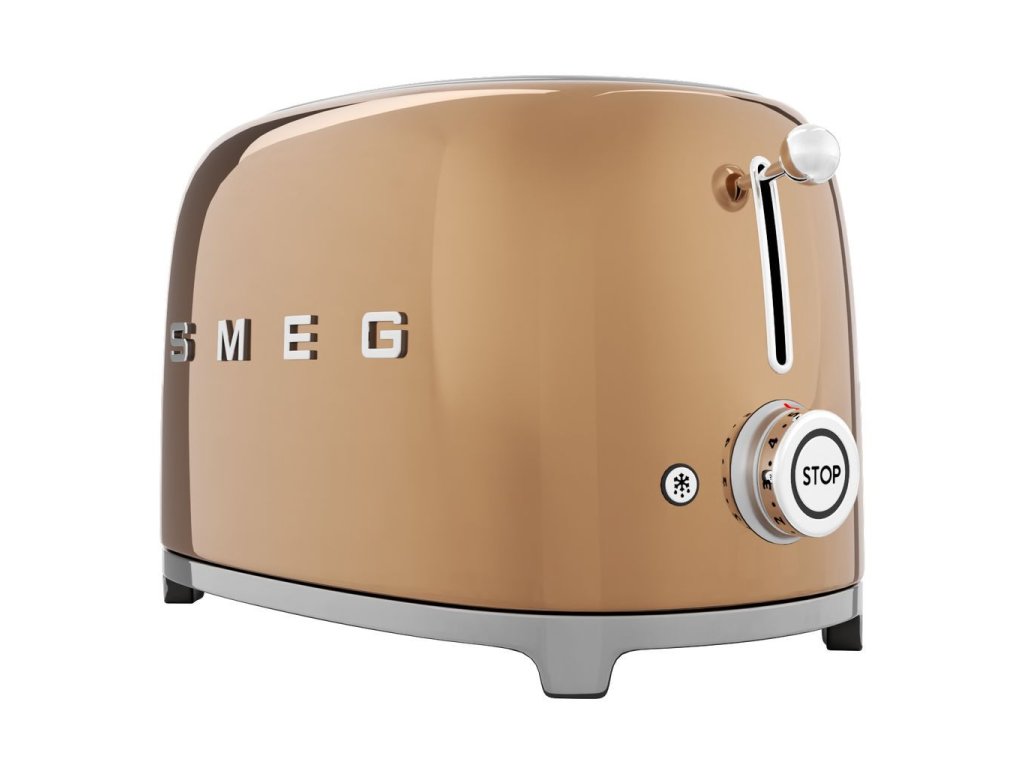 Smeg Brödrost 50'S STYLE TSF01RGEU, roséguld