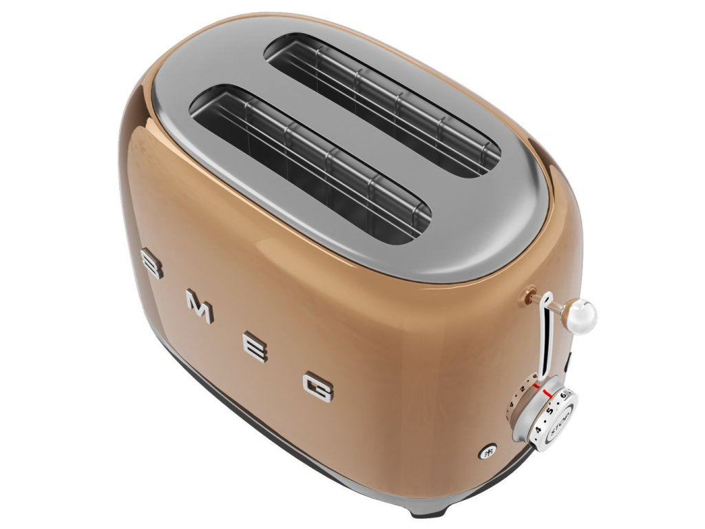 Smeg Brödrost 50'S STYLE TSF01RGEU, roséguld