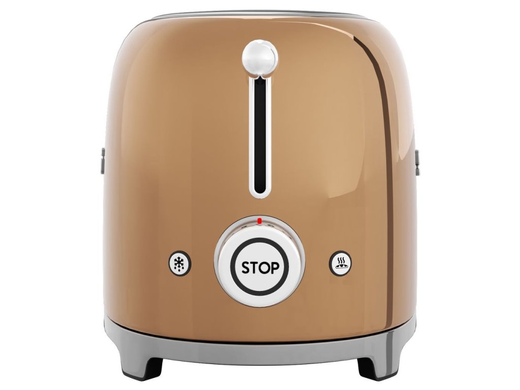 Smeg Brödrost 50'S STYLE TSF01RGEU, roséguld