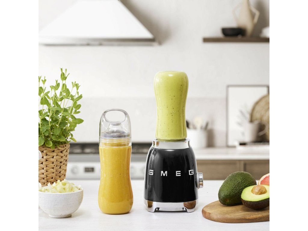 Smeg Smoothiemaskin 50'S STYLE PBF01BLEU, svart