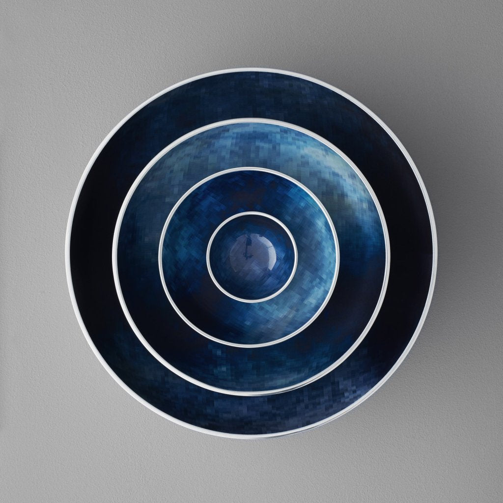 Stelton Serveringsskål STOCKHOLM HORIZON 40 cm, silver, aluminium