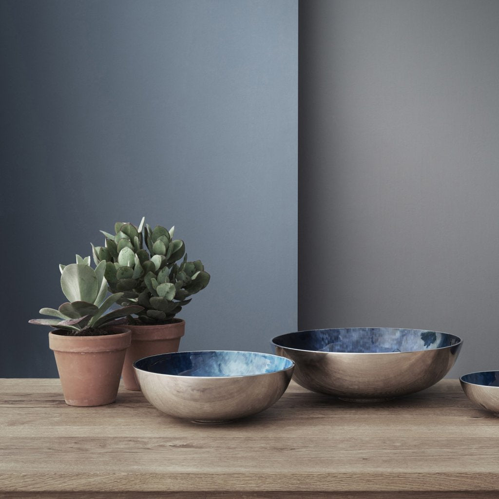 Stelton Serveringsskål STOCKHOLM HORIZON 40 cm, silver, aluminium