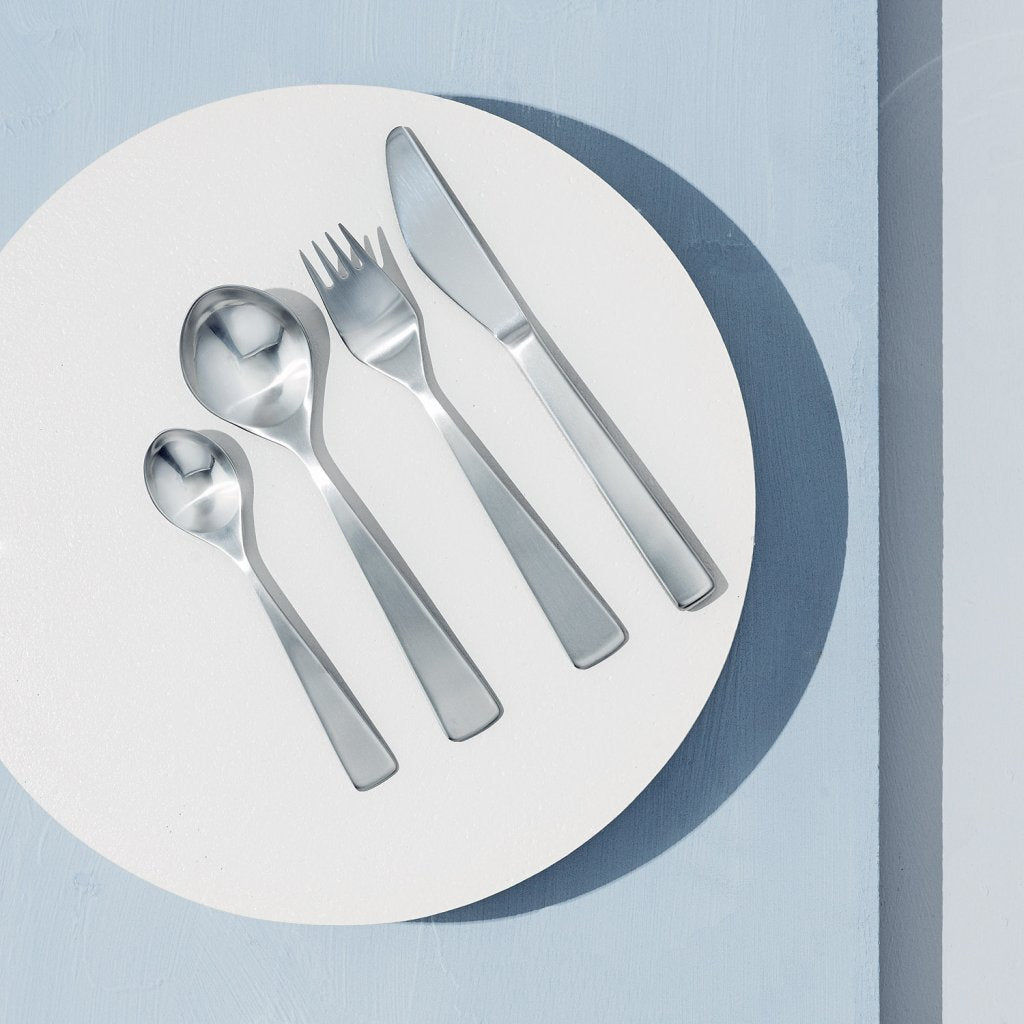 Stelton Matsked MAYA 18 cm, set i 6 delar, silver, rostfritt stål